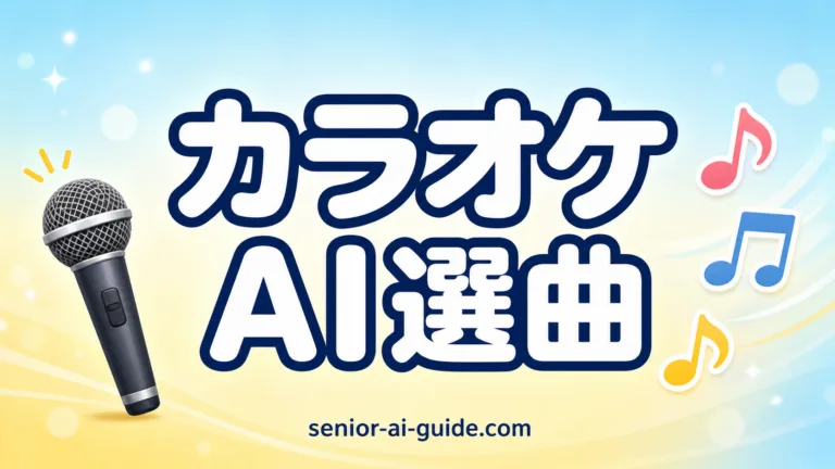 【2026年最新】カラオケの曲をChatGPTに選んでもらう｜場面別7パターン