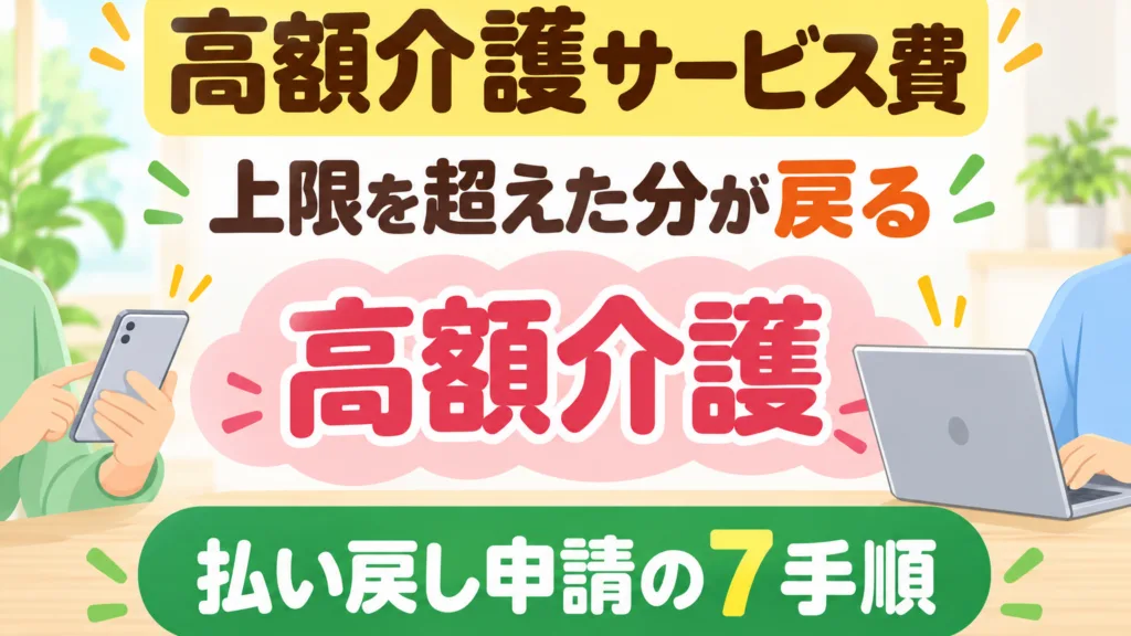 【2026年10月】高額介護サービス費の上限額｜払い戻し申請7手順